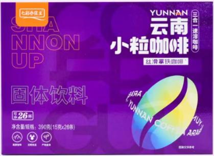 七彩乔庄主盒装拿铁咖啡