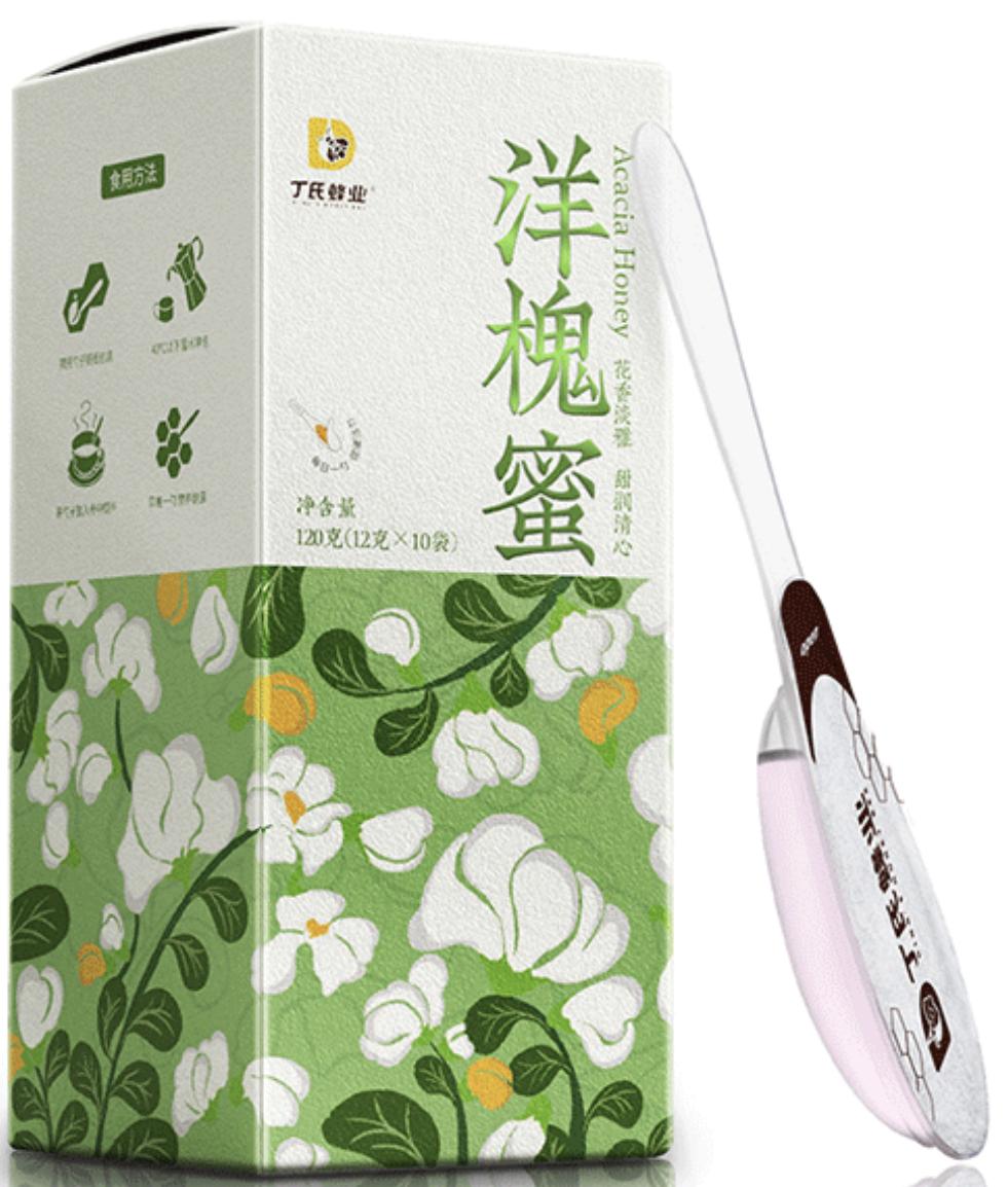 云南高原独立小包装勺子蜜（洋槐蜜）