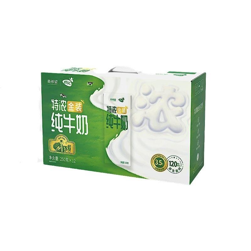 新希望(蝶泉) 苗条砖 金装特浓纯牛奶