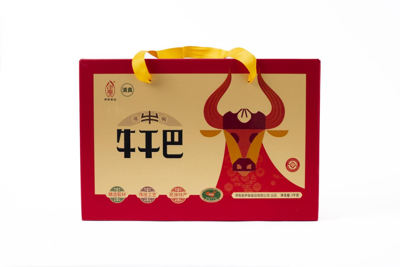 精制真空块装牛干巴礼盒